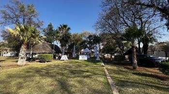 Venue grounds set up for the Tulela charity golf day